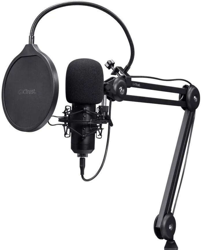 Microfon TRUST Trust GXT 270 Emita II+ Black Podcast microphone