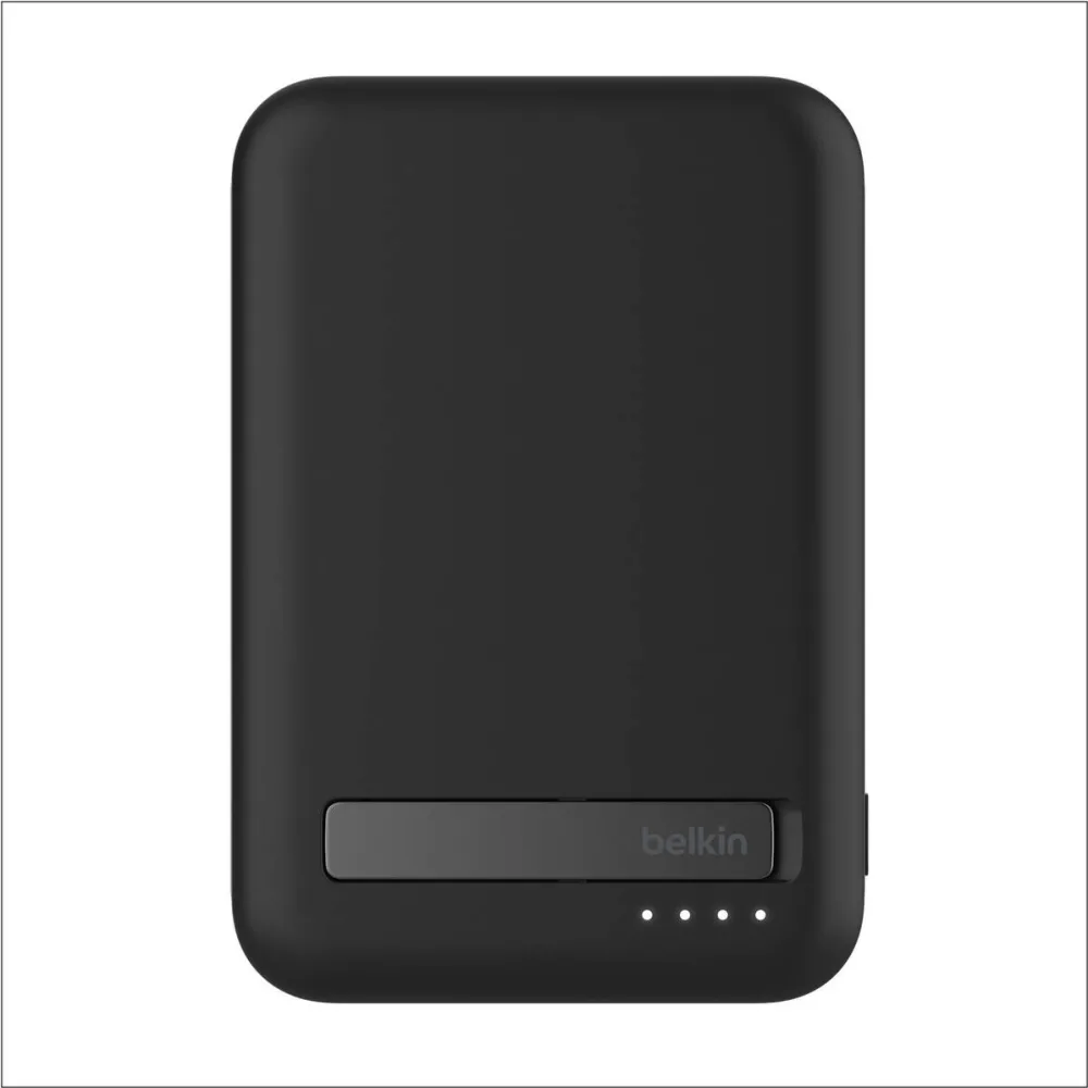 BELKIN Acumulator extern Belkin BOOSTCHARGE PRO 10k compatibil MagSafe Qi2 + Stand - Negru