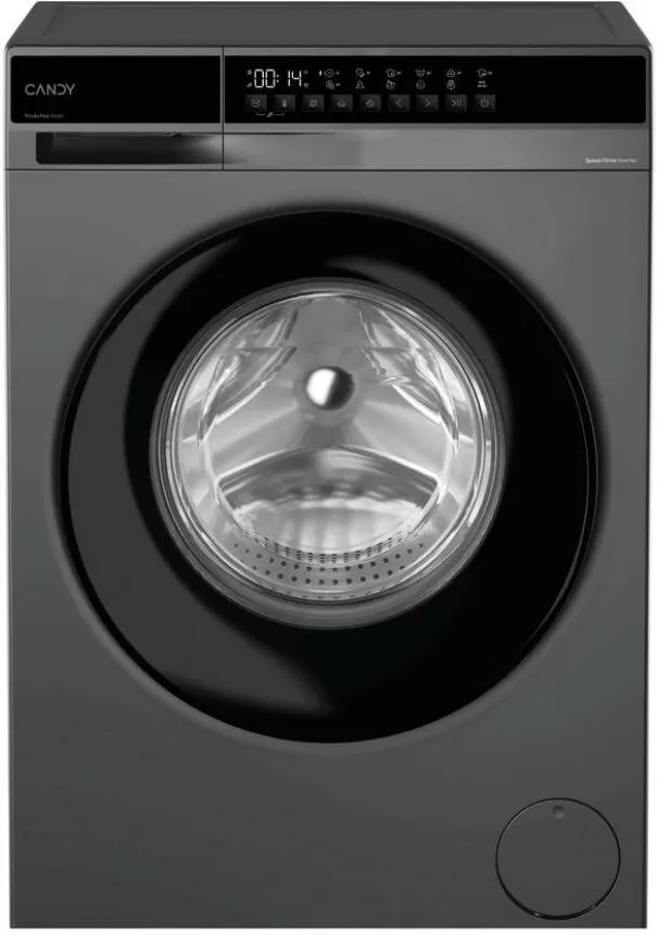 Masina de spalat rufe Slim Candy EY 27SB7G-S, ProActive Wash, Fresh Vapor, Tambur delicat, Antibacterian, Clean Shield, AI Silent, Start intarziat, 7 kg, 1200 rpm, Clasa A, Gri Inchis