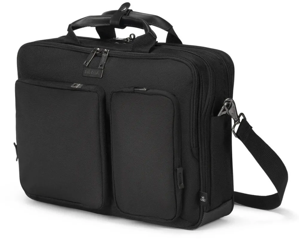 DICOTA Geanta laptop DICOTA Top Traveller SEVEN, 40,6 cm (16"), 3 buzunare, neagra, 41x13,5x30,5cm