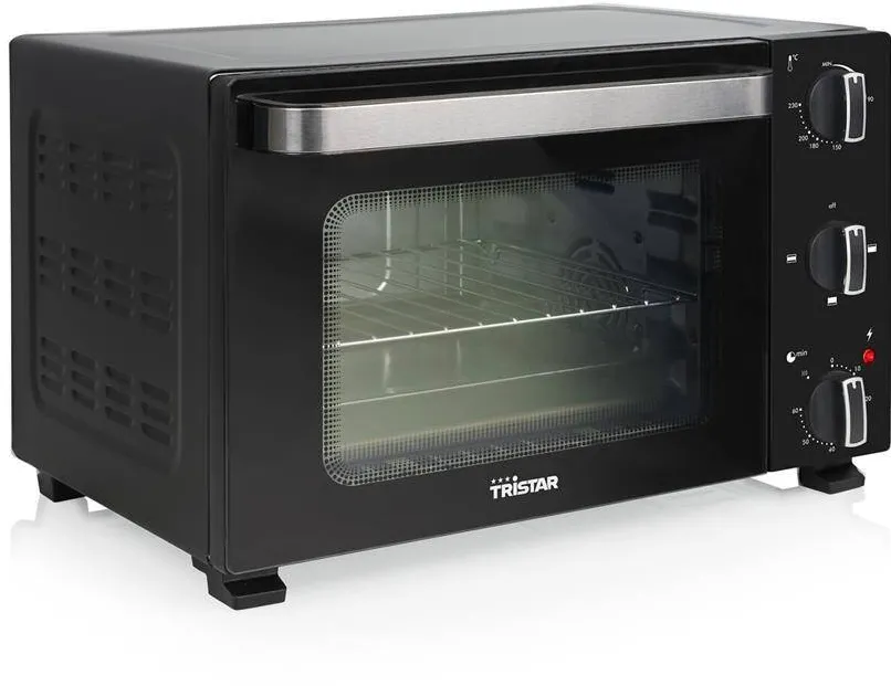 TRISTAR Cuptor electric OV-3650 Mini, 20 L, 1300 W, Negru