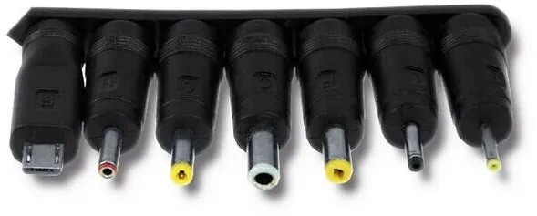 Accesoriu Laptop QOLTEC Adaptor De Retea Cu 7 Conectori, Qoltec, 51557, Putere: 15W, Tensiune De Intrare: 220 - 240 V, Interval De Tensiune: 5 V / 3 A, Lungime Cablu: ~1,68 m, Dimensiuni: 45 x 45 x 28 mm, Negru