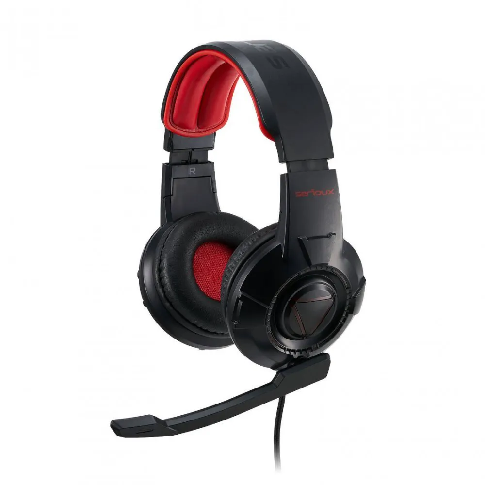 Casti Over-Head Serioux Gaming RUARI, Black