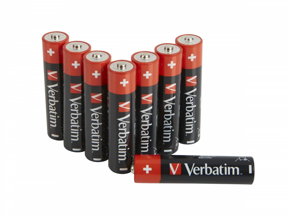 VERBATIM USV Acc Battery AAA Alkaline 8 Pack
