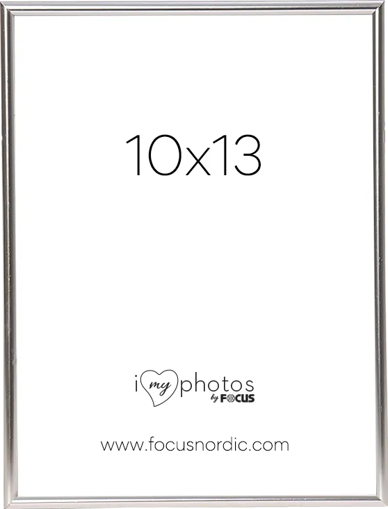 Rama foto FOCUS Can-Can Shiny Silver 10x13