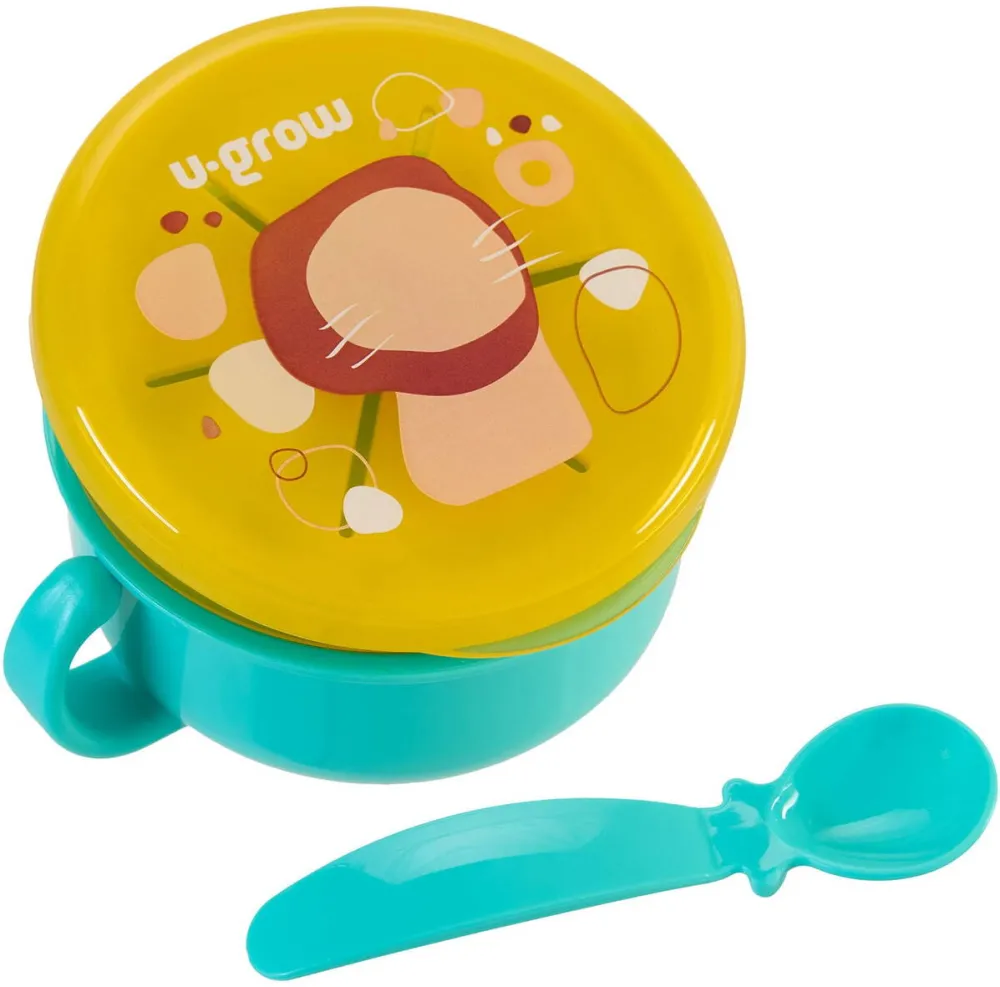 U-GROW Bol 2 in 1 pentru snackuri, blue