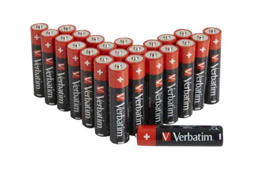 VERBATIM Baterii Verbatim, Alkaline, AAA, 24 buc, 49504