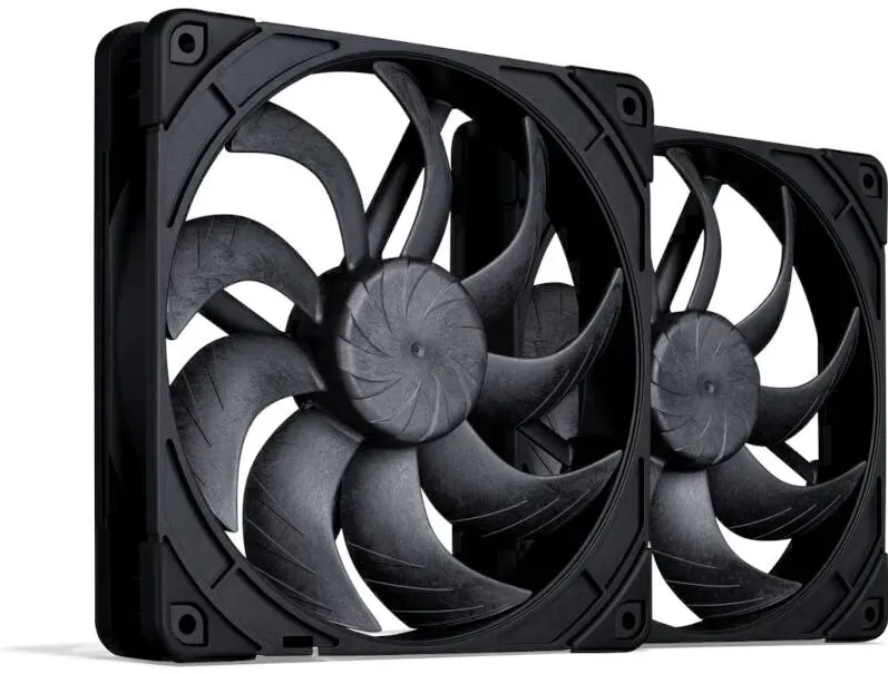 Noctua Ventilator Noctua Set 2x NF-A14x25 G2 PWM Sx2-PP chromax.black 140mm