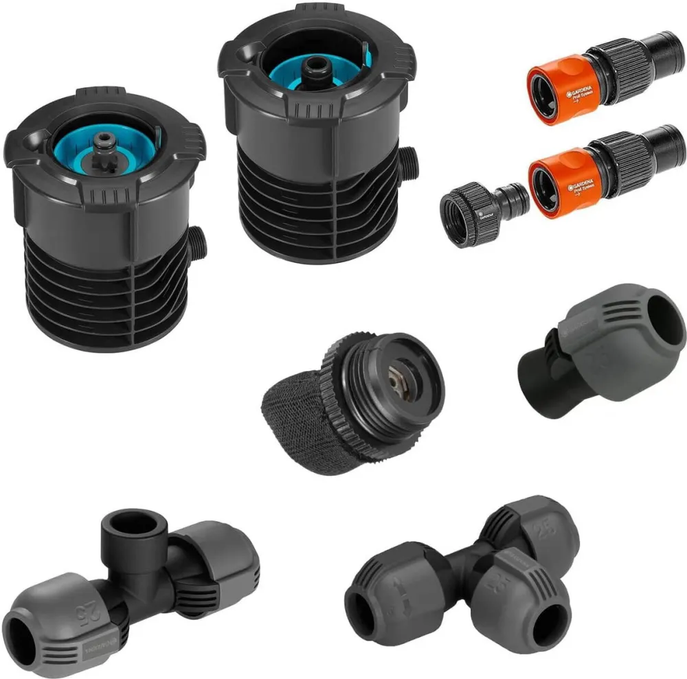 Gardena Starter Set for Garden Pipeline, water tap (with 2 water sockets)