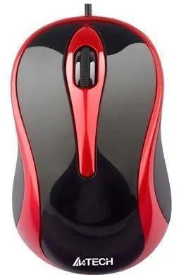 Mouse A4Tech N-350-2 Black-Red