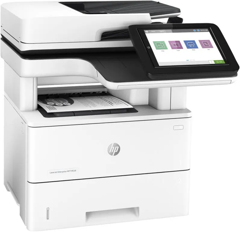 Imprimanta multifunctionala HP LaserJet Enterprise M528DN, Laser, Monocrom, Format A4, Duplex, Retea
