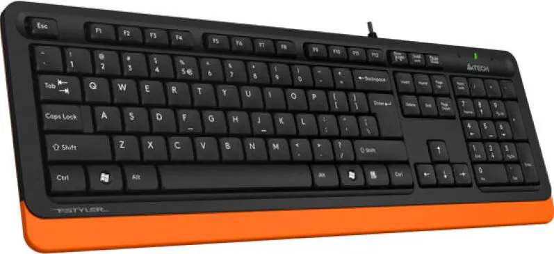 Tastatura A4Tech Fstyler FK10 Black-Orange