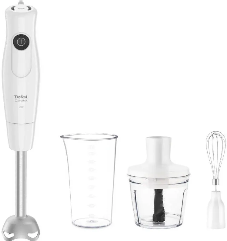 TEFAL Blender vertical DailyMix HB533138, 600W, 0.8L, Alb
