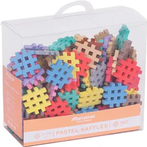 Jucarie Marioinex Marioinex Waffle Blocks Mini Pastel 140 pcs