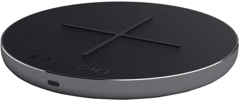 Satechi Satechi Aluminum PD & QC Wireless Charger space gray