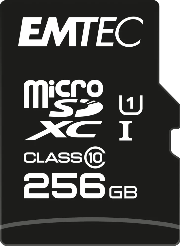 Card de Memorie Emtec Emtec Elite Gold, 256GB, microSDXC, UHS-I U1, Adaptor SD inclus