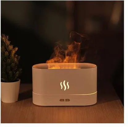 OMEGA Difuzor de arome Platinet Flame 180ml 4,5W alb [46110]