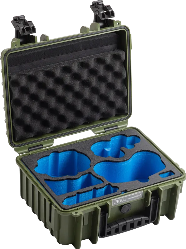 BW BW Outdoor Drone.case PP.117.Antigravity I Case type 3000 I Antigravity A1 I Bronze Green