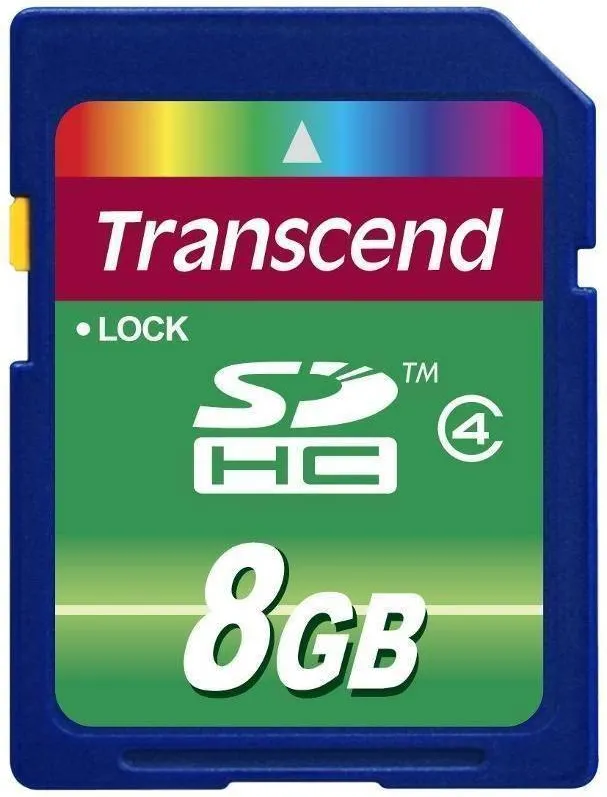 Card de Memorie Transcend SDHC 8GB Class 4