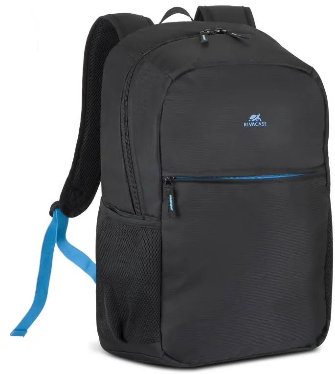 RivaCase Geanta pentru Laptop Regent 8069 43.9 cm (17.3") Black, Cyan