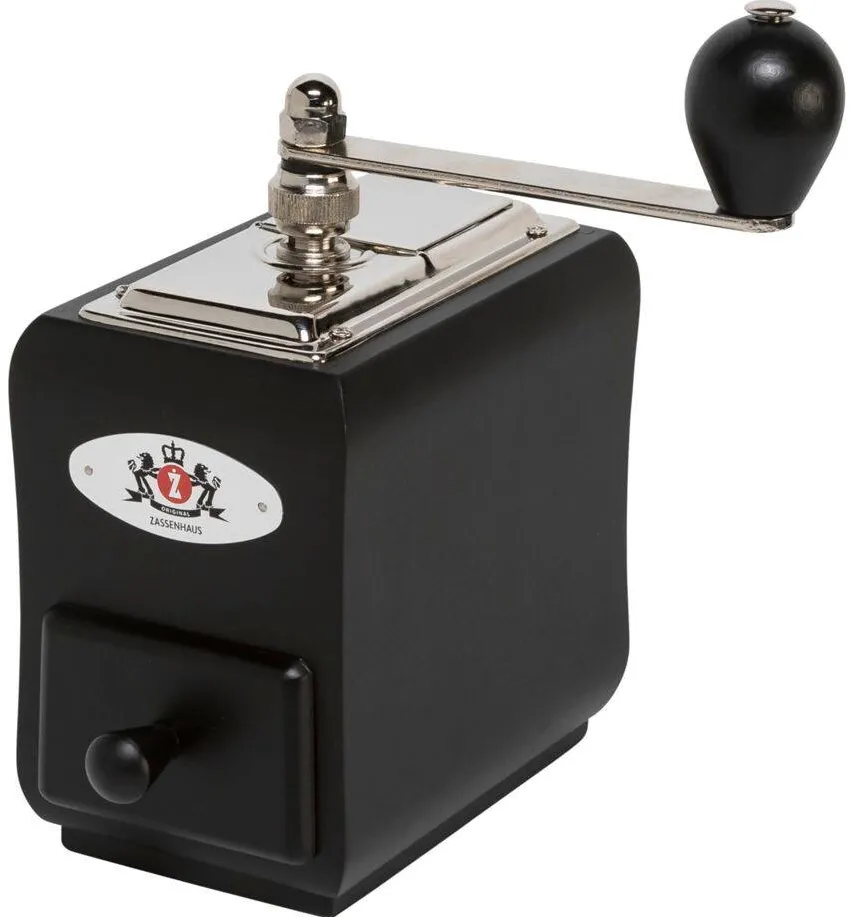 Rasnita de cafea Zassenhaus Coffee Mill Santiago black