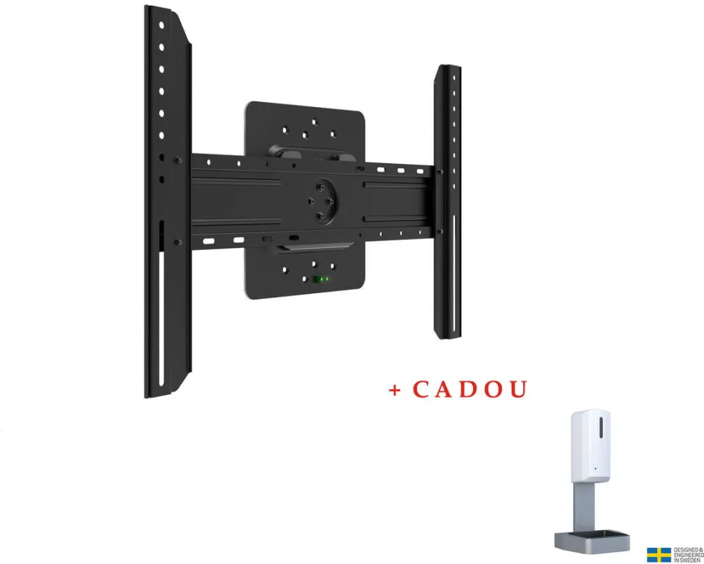 Suport TV / Monitor Multibrackets perete MB-7136, diagonale intre 32"-70"(81-178cm), culisare si rotire 90°, max. 50 kg, negru