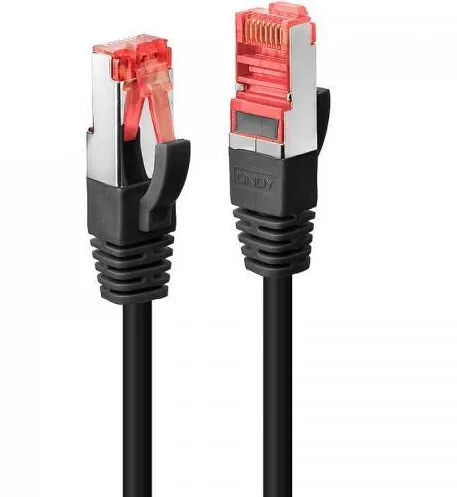 Cablu Lindy 3m Cat.6 S/FTP Network Black