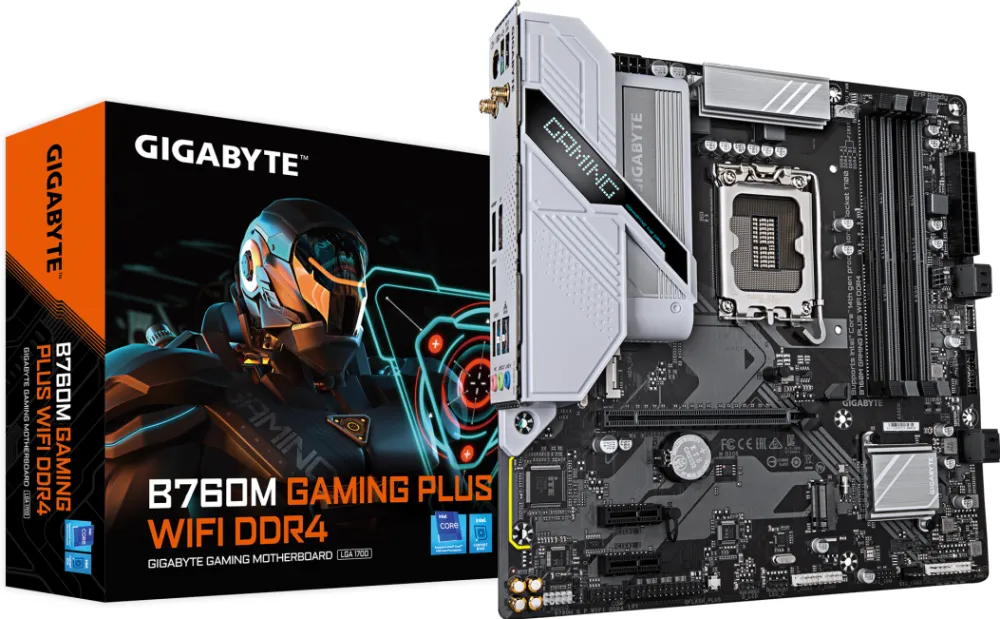 Placa de Baza GIGABYTE B760M GAMING PLUS WIFI DDR4