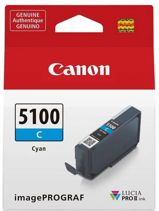 Cartus Imprimanta Canon Cartus imprimanta Canon PFI-5100 Cyan, 14,4ml, 283443