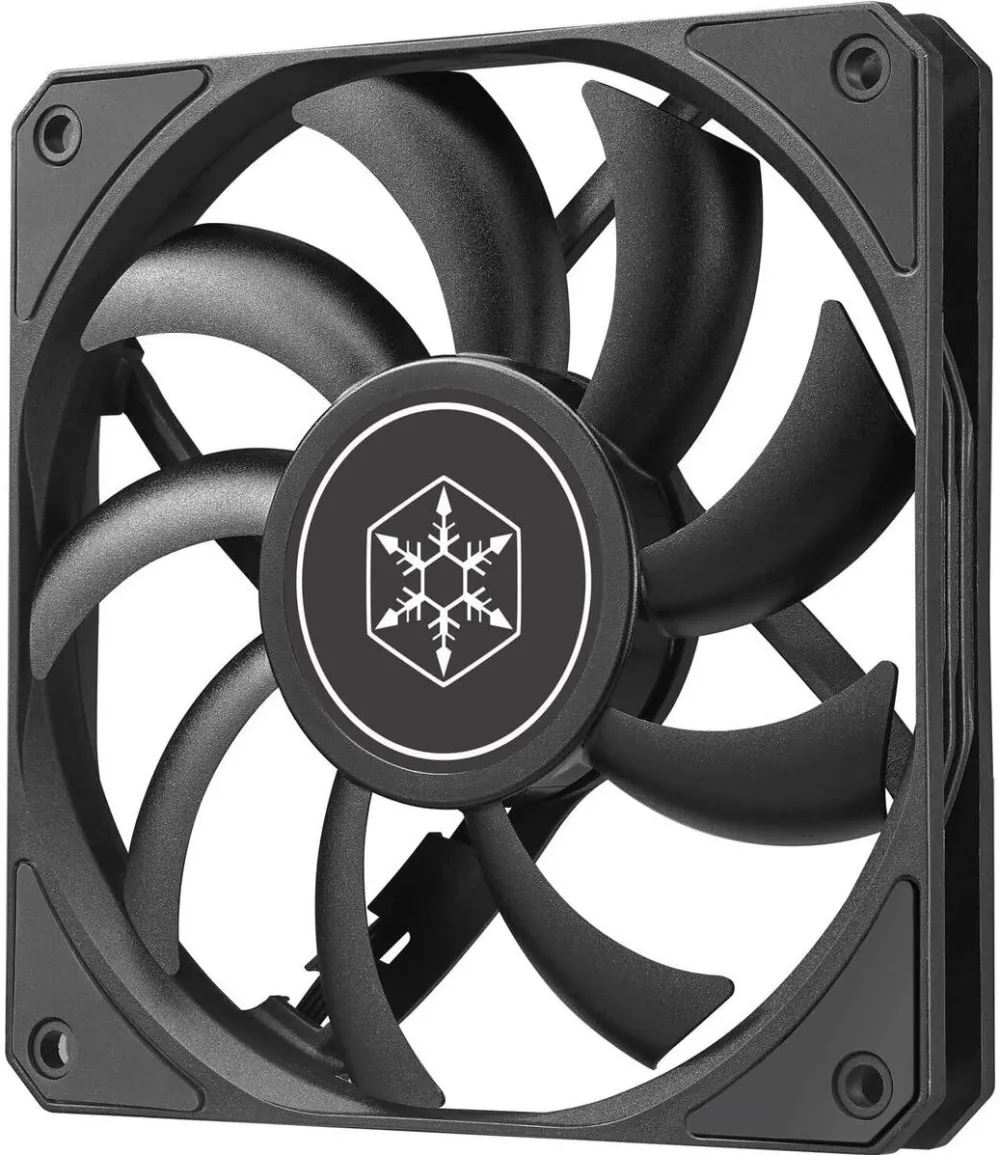 Silverstone Ventilator PC Silverstone SST-AS120B, negru/transparent