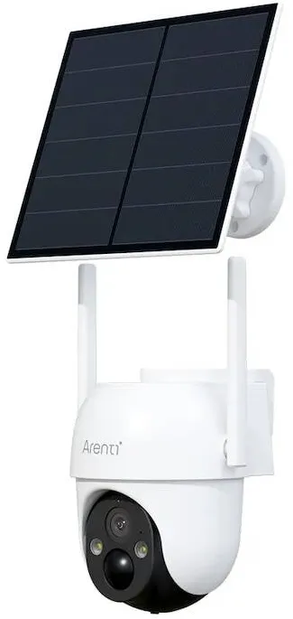 Camera Supraveghere Arenti Camera de supraveghere Arenti GO2T cu Panou Solar si baterie reincarcabila, WIFI, 2K cu rotire 360°, audio bidirectional