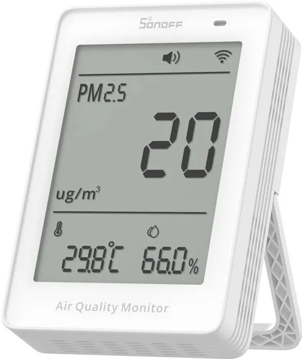 Sonoff Air Quality Monitor WIiFi LCD SONOFF AirGuard PM2.5 SAWF-07P