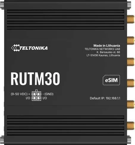 Router Wireless TELTONIKA LTE 5G/RUTM30