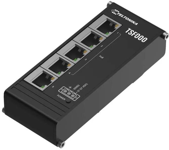 Switch TELTONIKA NET SWITCH 5PORT 10/100/POE+ TSF000