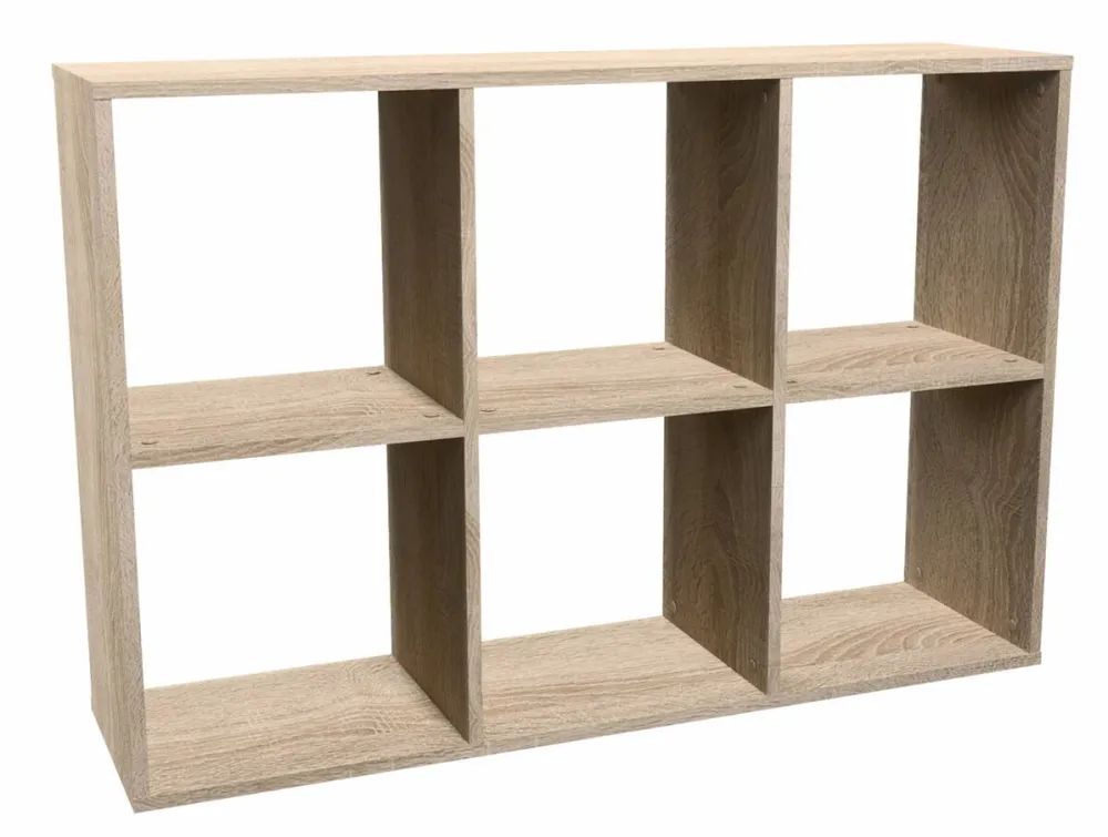 TOP E SHOP Topeshop MALAX 2X3 SONOMA living room bookcase