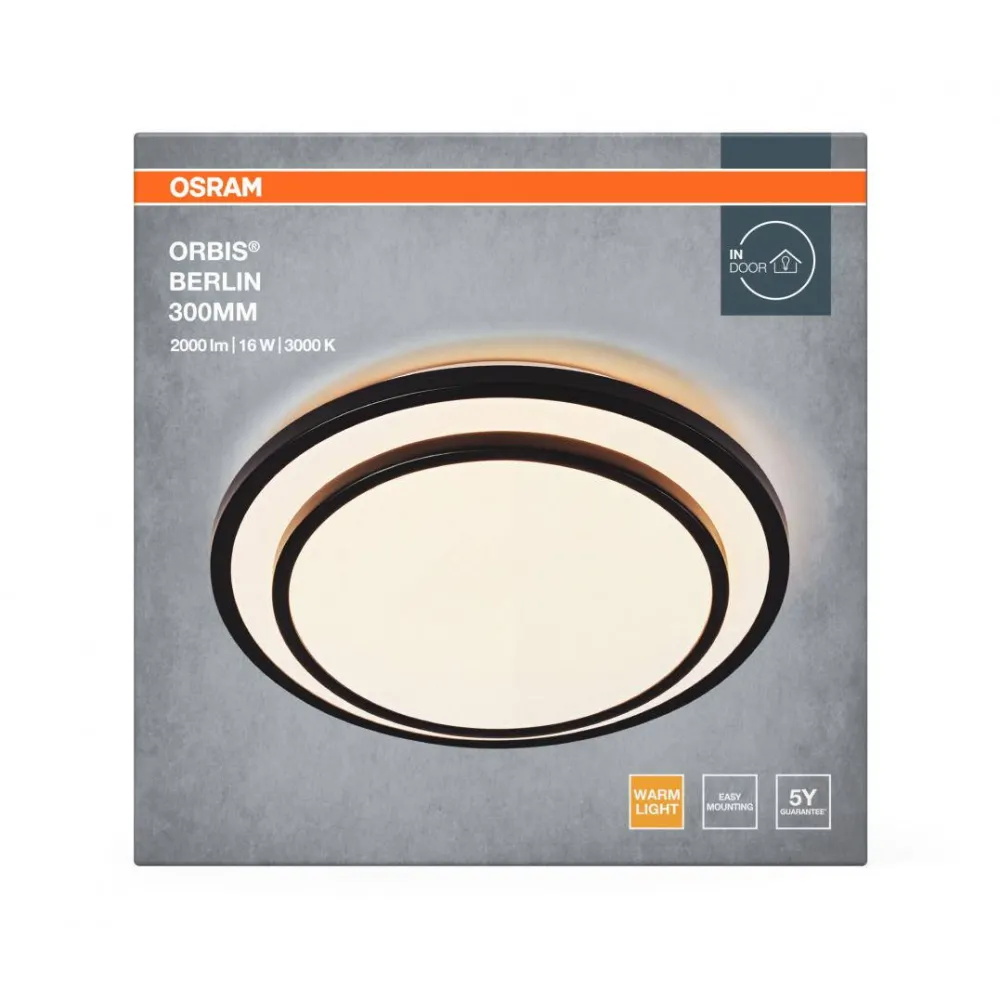 Osram ORBIS BERLIN 300MM 16W 830 BK OSRAM