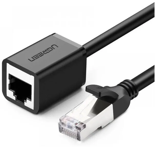 Cablu retea UGREEN Prelungitor CAT6 Patch Cable F/UTP 2 m Black