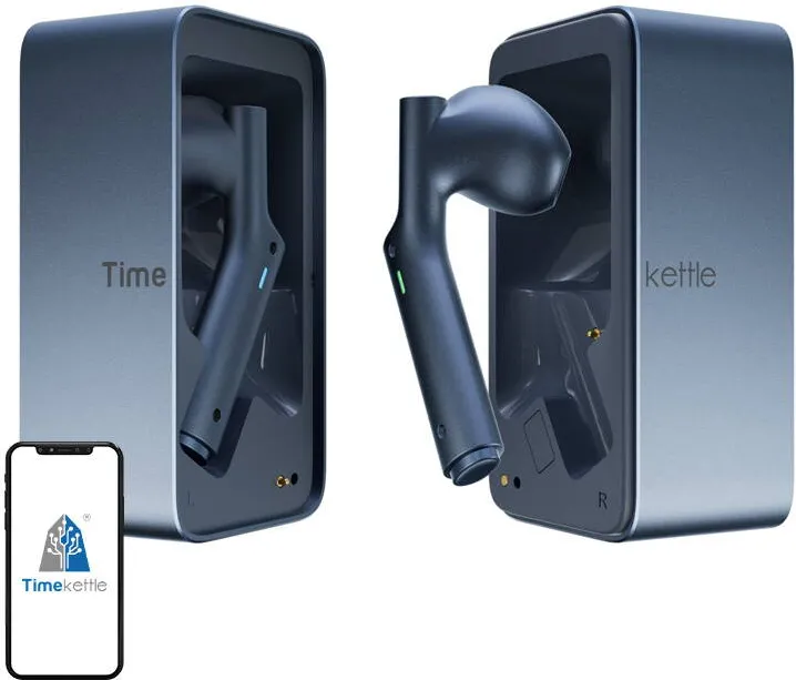 Casti Bluetooth Timekettle Translator Earbuds W4 (blue)