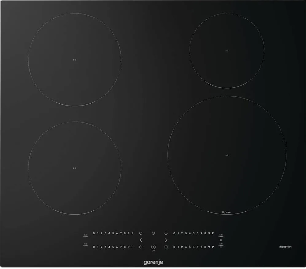 Plita GORENJE Plita incorporabila GORENJE GI6402BSC, INDUCTIE, 4 ARZATOARE, TOUCH CONTROL, NEGRU