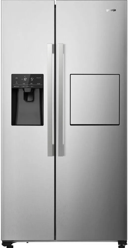 GORENJE Side by side NRS9182VXB1, NOFROST PLUS, 560 L, H 179 CM, CLASA E, GRI