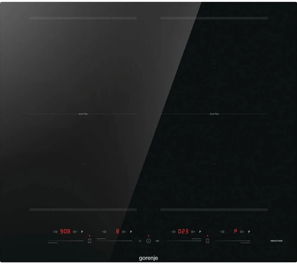 Plita GORENJE Plita incorporabila GORENJE GI6442BSCE, INDUCTIE, 4 ARZATOARE, TOUCH CONTROL, NEGRU