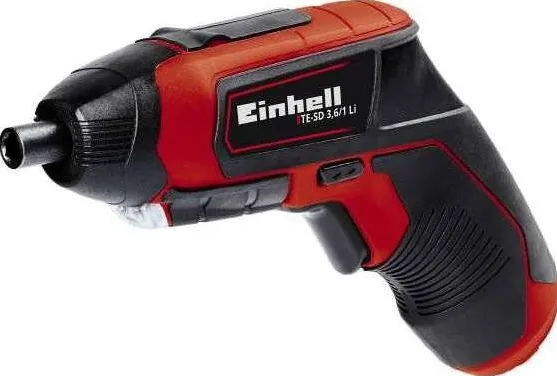 Einhell Einhell electric screwdriver TE SD 3.6 / 1 Li, 3,6Volt (red / black, Li-ion battery pack 1.5Ah)
