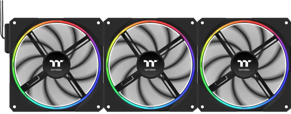 Thermaltake Thermaltake TS 140 EX RGB (black, pack of 3, 140 mm)