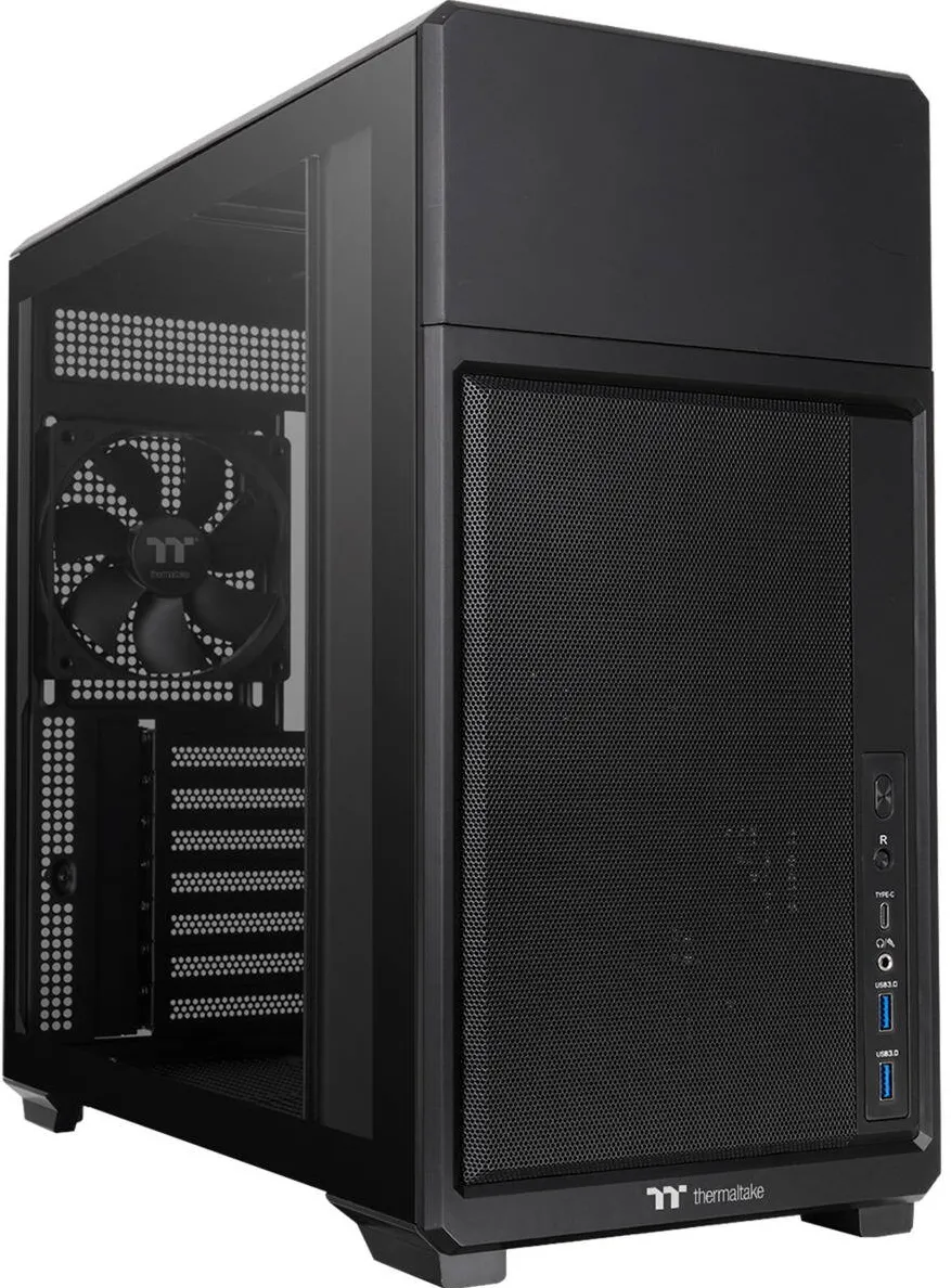 Carcasa PC Thermaltake TR300 TG (black, tempered glass)