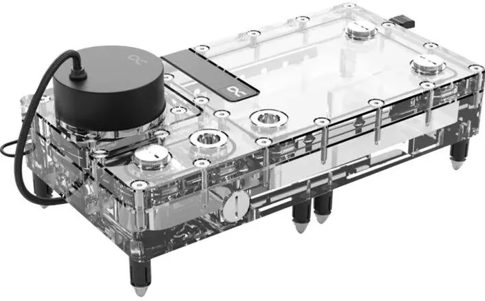 Alphacool Alphacool Core Flat Reservoir 240 Right, expansion tank including VPP pump