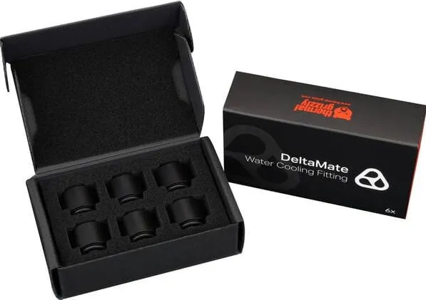 Set 6 extensii Thermal Grizzly DeltaMate Extender MF14 negru