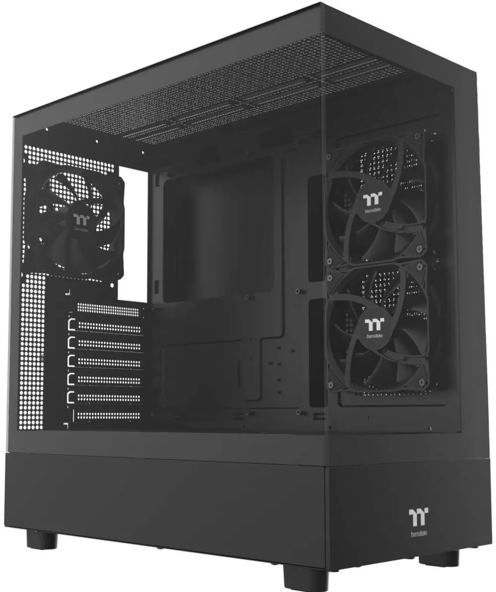 Carcasa PC Thermaltake Pureline 270 Negru (Negru, tempered glass x 2)