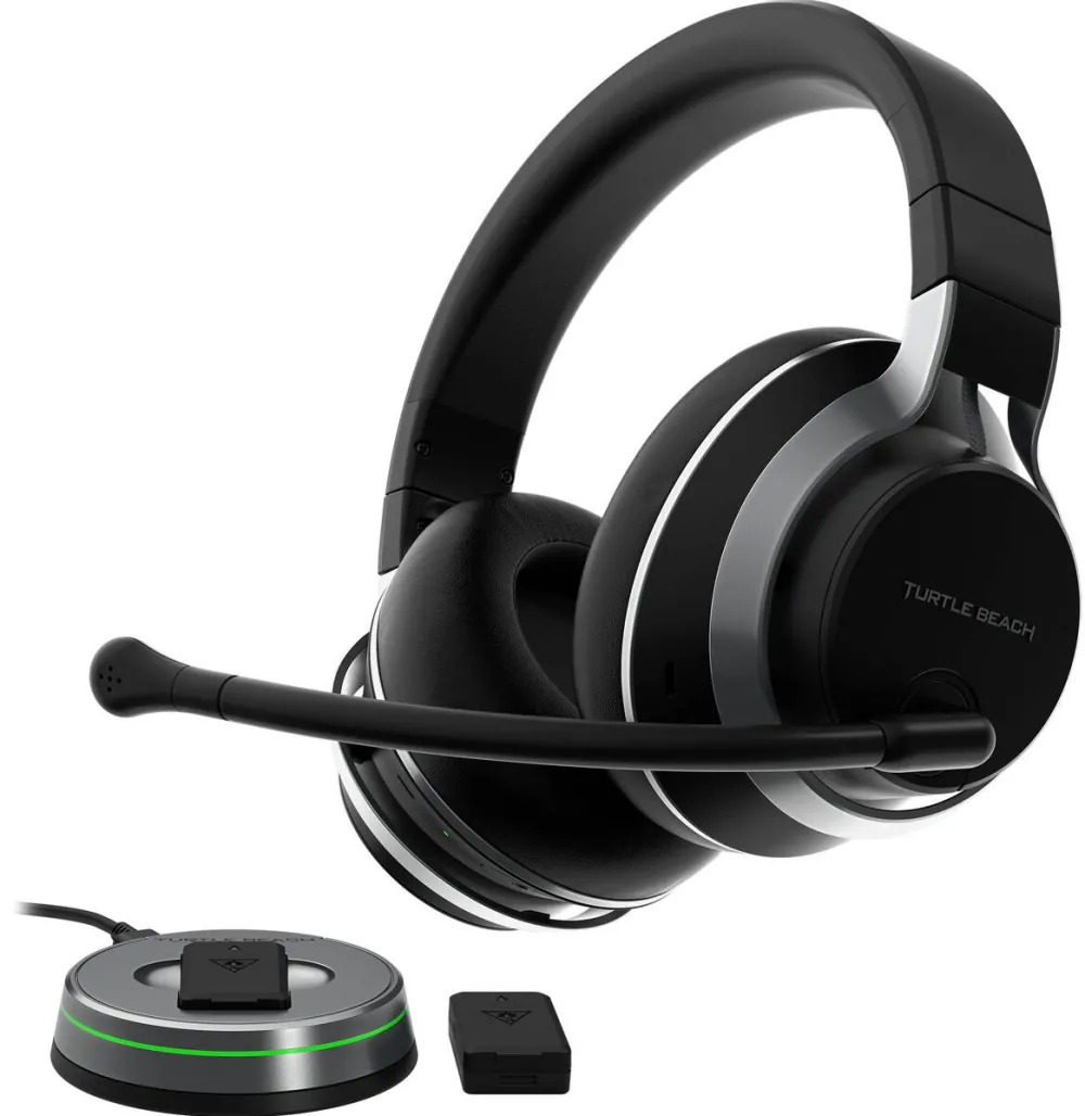Casti Over-Head Turtle Beach Turtle Beach Stealth Pro, gaming headset black, wireless, USB-C