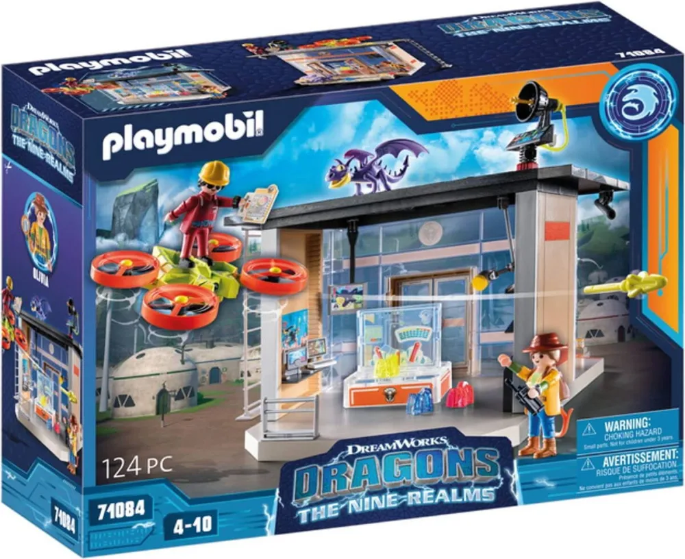 Jucarie creativa PLAYMOBIL 71084 Dragons: The Nine Realms laboratorul Icaris