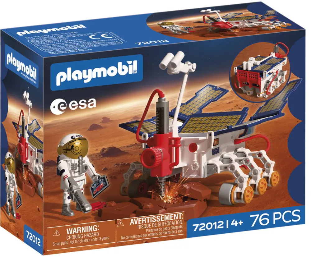 Jucarie creativa PLAYMOBIL 72012 ESA: Mars Exploration Rover